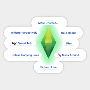 The Sims - Interactions Sticker